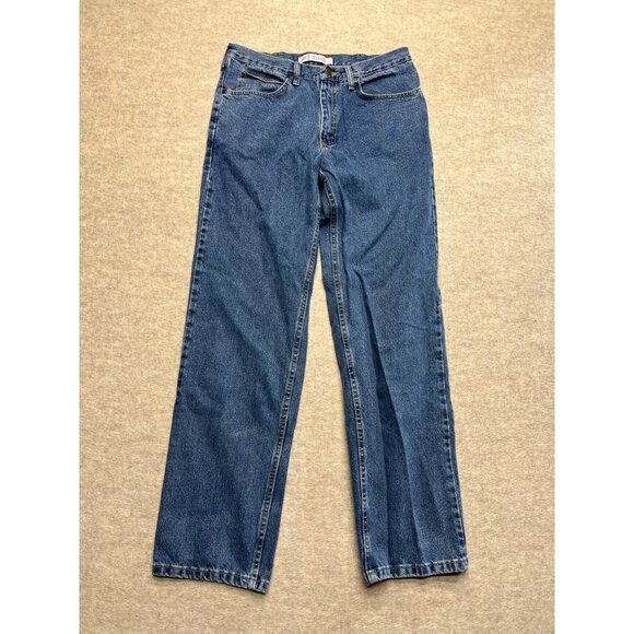 Lee Relaxed Fit Medium Wash Men's Denim Jeans 34 X 34 - Picture 1 of 10